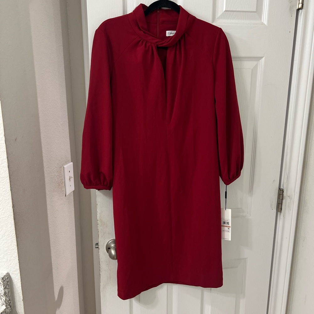 Brand New Red Calvin Dress